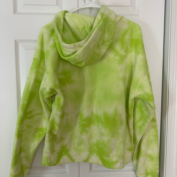Champion Lime Green Tie-Dye Hoodie - Picture 2 of 2